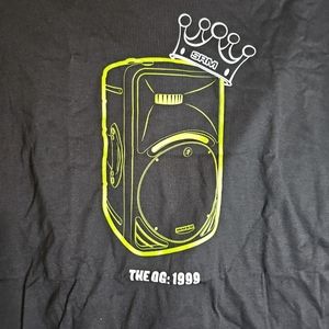 NIB xl babydoll Mackie speakers tshirt